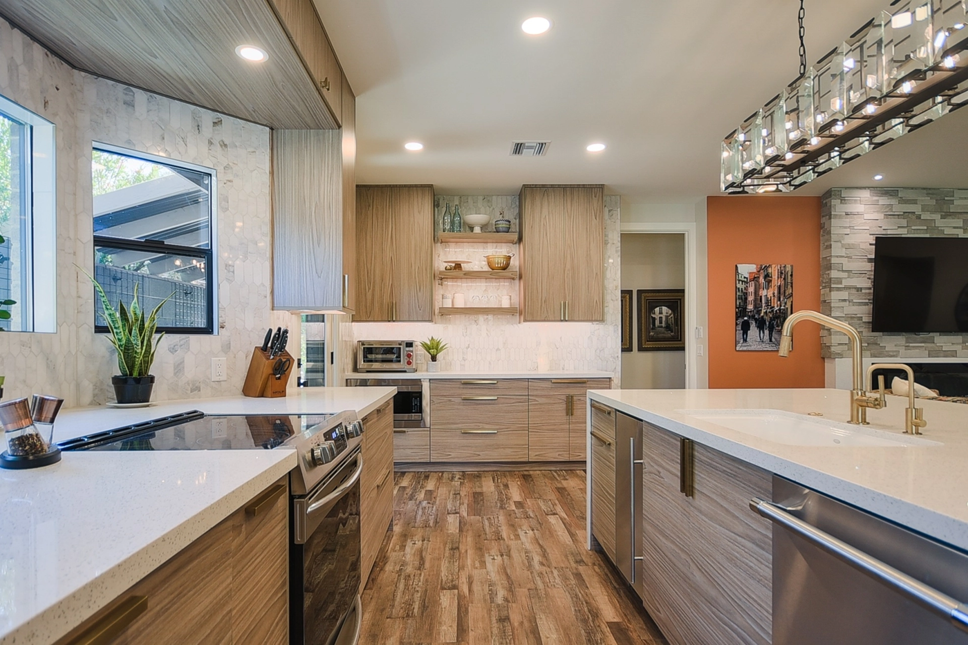 Cabinetry in a completed Next Step Innovations project